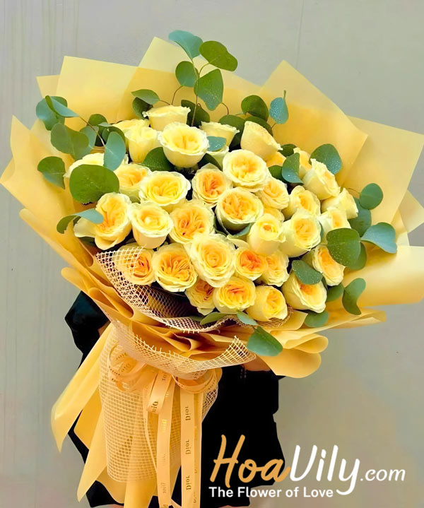 ý nghĩa bông hồng màu vàng trong tình bạn