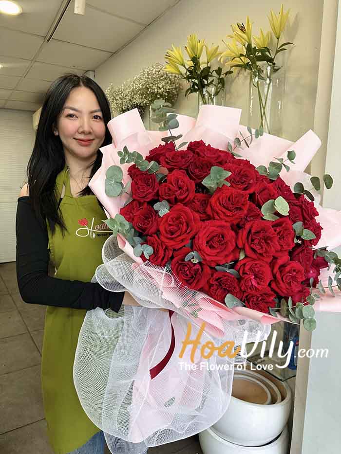 Dành cho người phụ nữ mình yêu mẫu hoa 8/3 đẹp nhất nhé