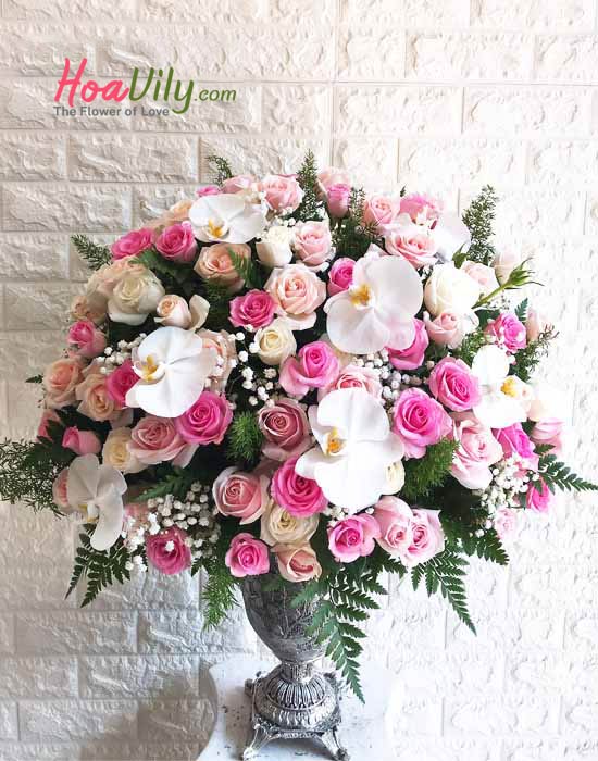 Bình hoa đẹp và sang trọng 1