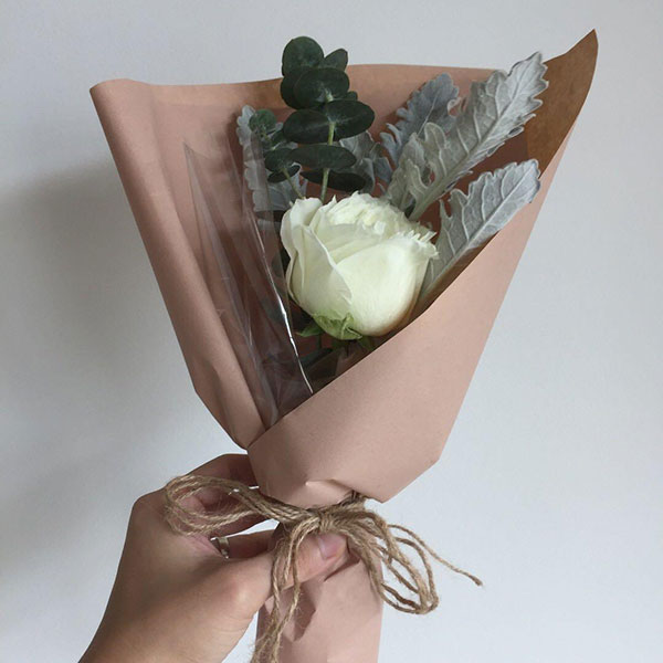 bó hoa 1 bông hồng