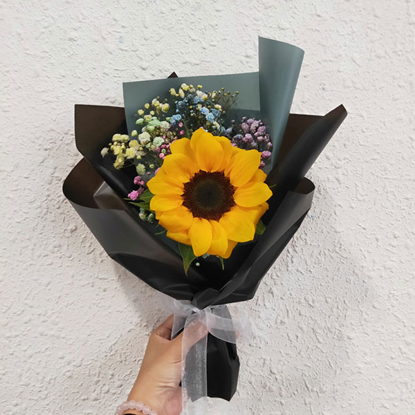 bó hoa hướng dương 1 bông