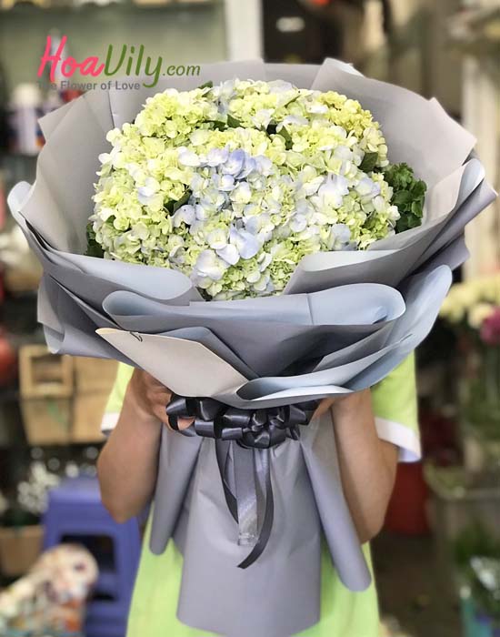 Bó cẩm tú cầu tặng bạn gái - Hạnh phúc viên mãn