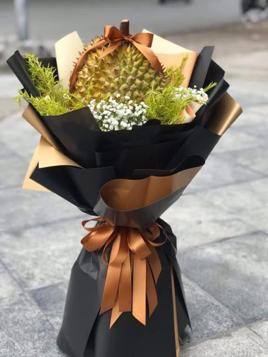 Bó hoa quả sầu riêng