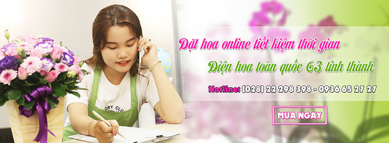 Liên hệ shop bán hoa bó dài chất lượng TPHCM