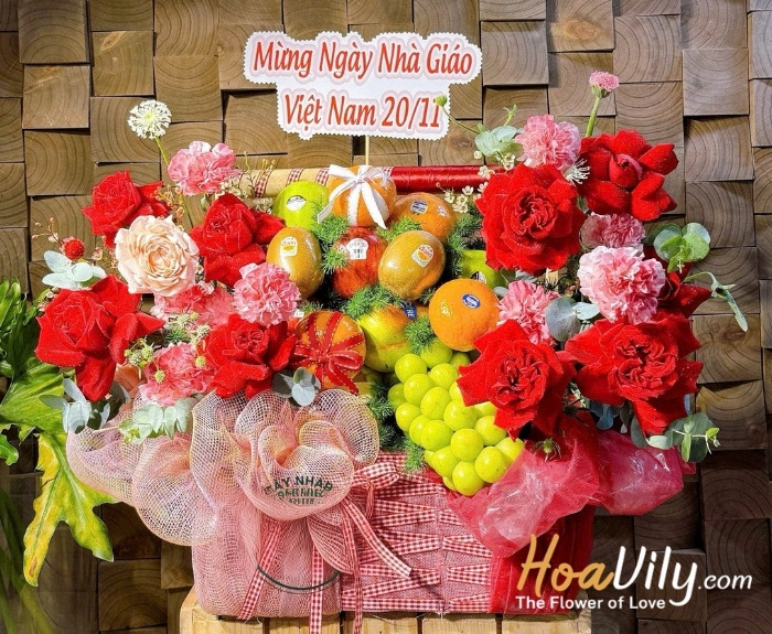 Giỏ trái cây cao cấp - Hạnh phúc trọn vẹn