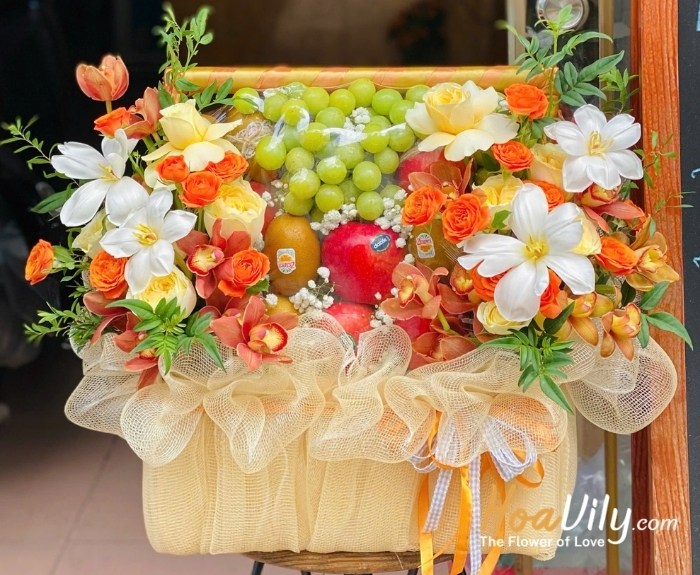 Giỏ trái cây cao cấp - Phúc lành sum vầy