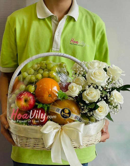 Giỏ trái cây - Đôi lời yêu thương 