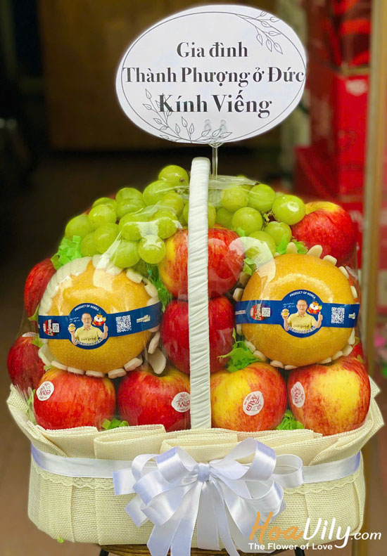 Giỏ trái cây - Kính dâng tâm nguyện