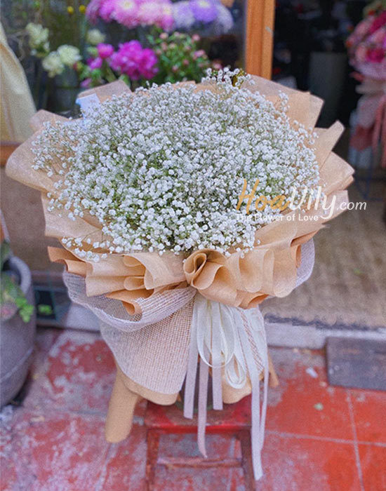 Bó hoa baby trắng - Khúc ca thần tiên