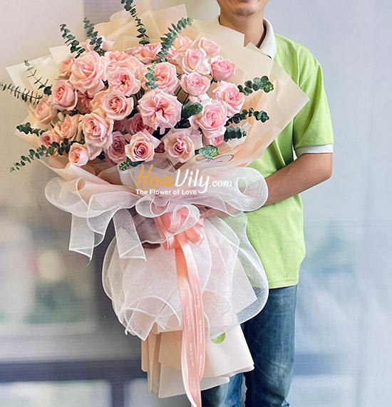 Bó hoa sinh nhật - Nàng thơ