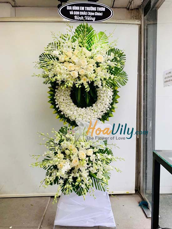 Kệ hoa chia buồn - Về phương cực lạc