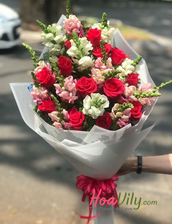 Mua hoa bó dài tại Hoa Vily để nhận những ưu đãi hấp dẫn