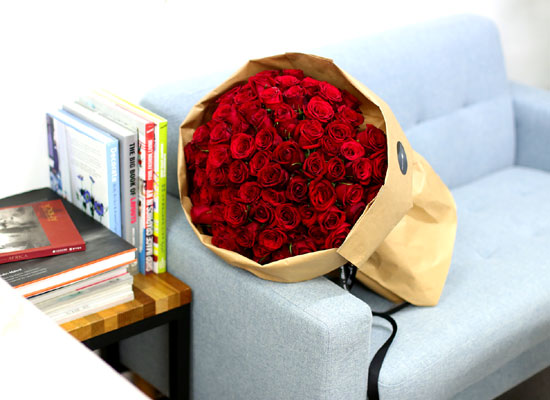Bó hoa hồng tặng nàng ngày 14/2 hoàn hảo