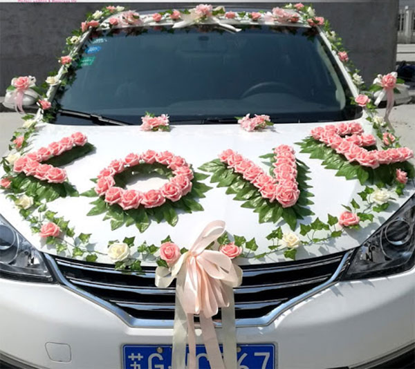 Trang trí xe hoa cưới