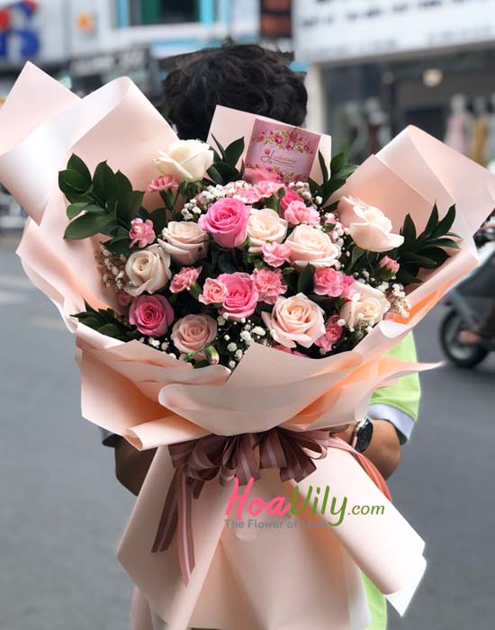 Bó hoa mật ngọt