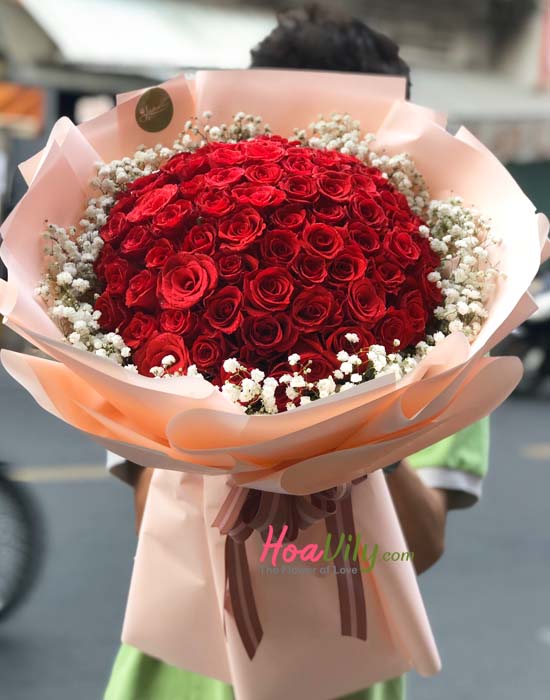 Bó hồng đỏ - Tình anh là đại dương