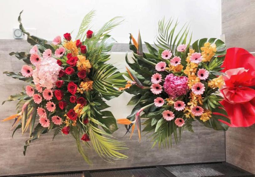 Hoa chúc mừng khai trương Hàn Quốc