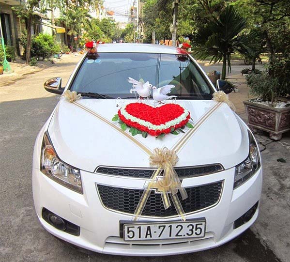 mẫu xe hoa cưới 2020