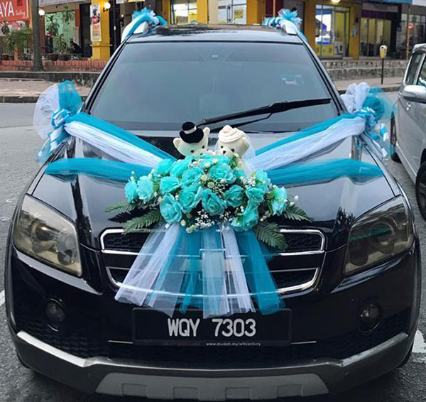 Mẫu xe hoa cưới cô dâu